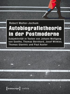 cover image of Autobiografietheorie in der Postmoderne